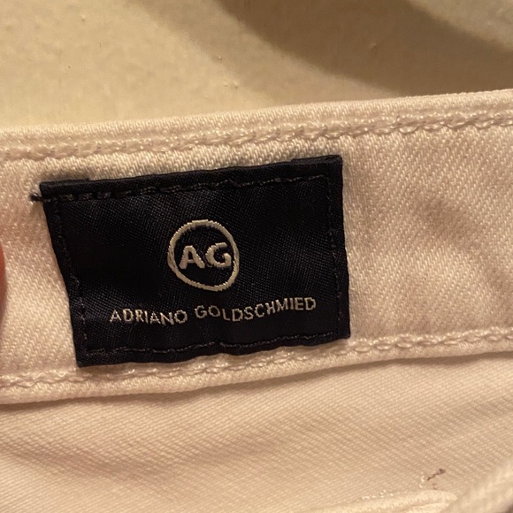 AG Adriano Goldschmied White Skinny Jeans